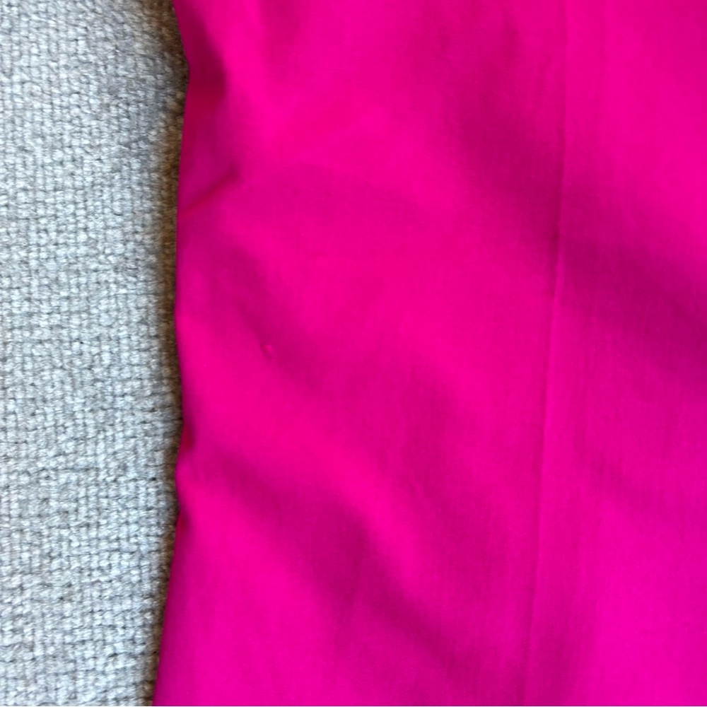 NWT J. Crew Factory Cotton-Blend Pink Kelsey Cropped Flare Pants, Size 14 - Picture 13 of 13